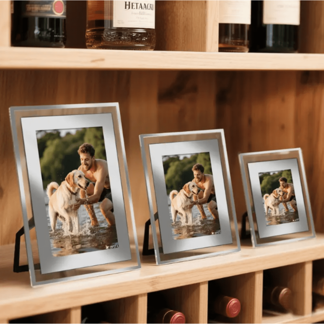 Customized Glass Photo Frame