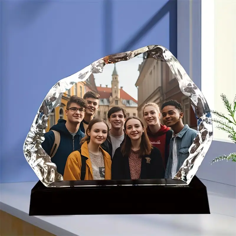 Crystal Rock Photo Frame