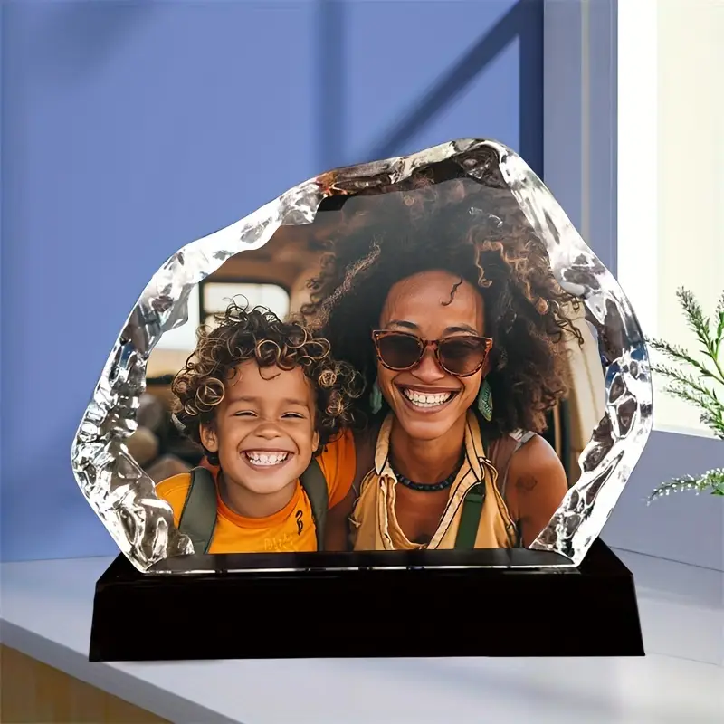 Crystal Rock Photo Frame