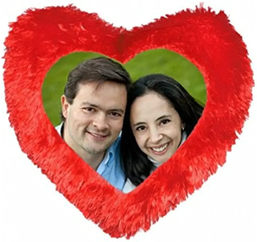 Heart Shaped Photo Pillow