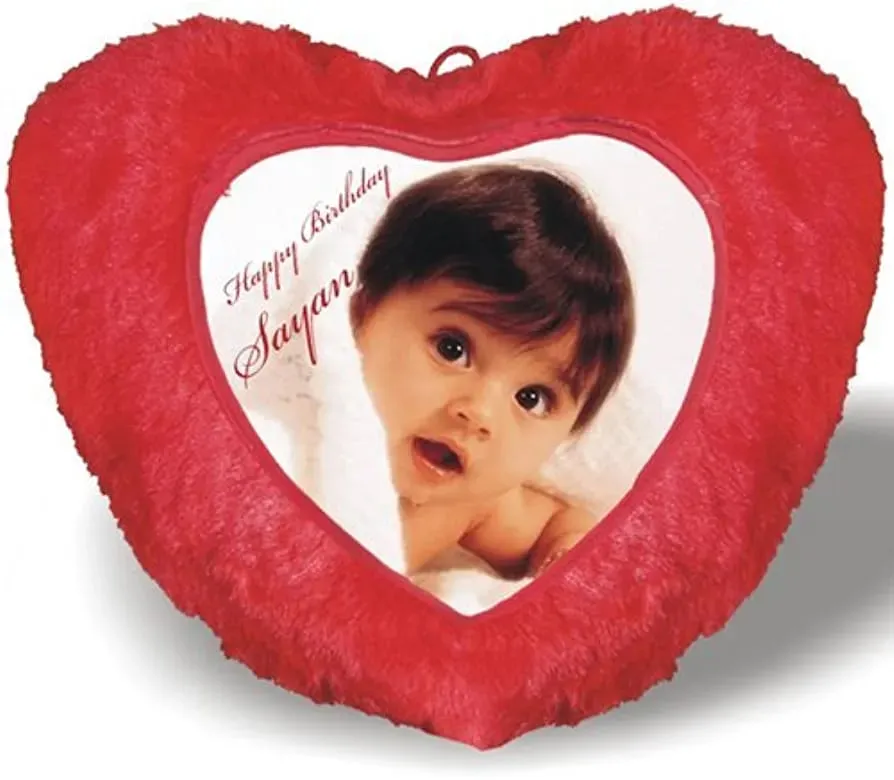 Heart Shaped Photo Pillow