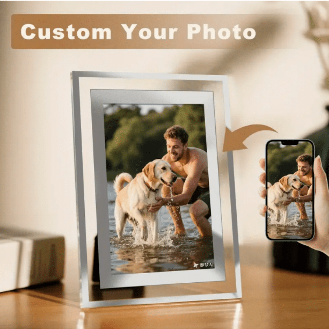 Customized Glass Photo Frame