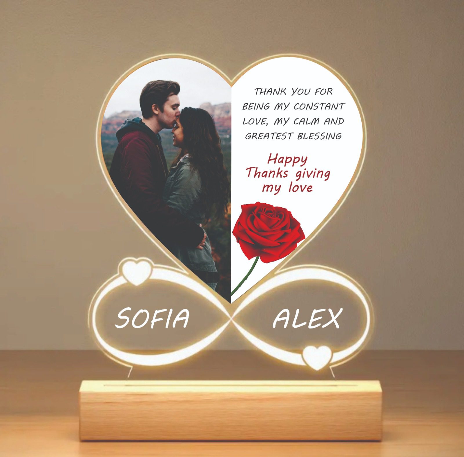 Customized LED Lamp with Photo Customized LED Lamp with Photo