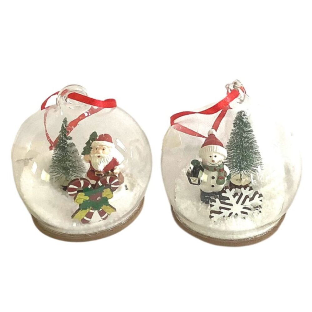 Christmas glass dome