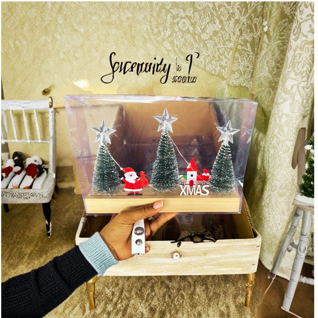 mini christmas village