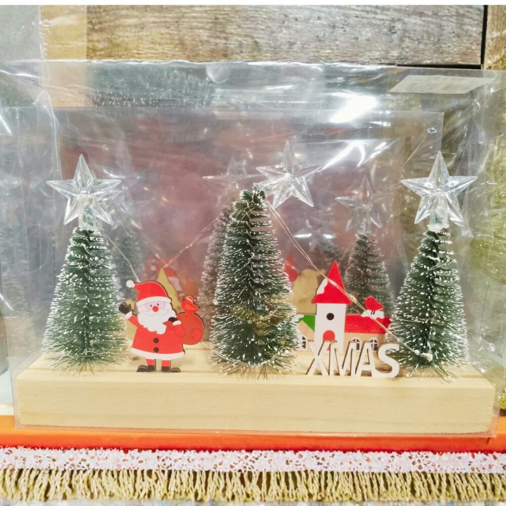 mini christmas village