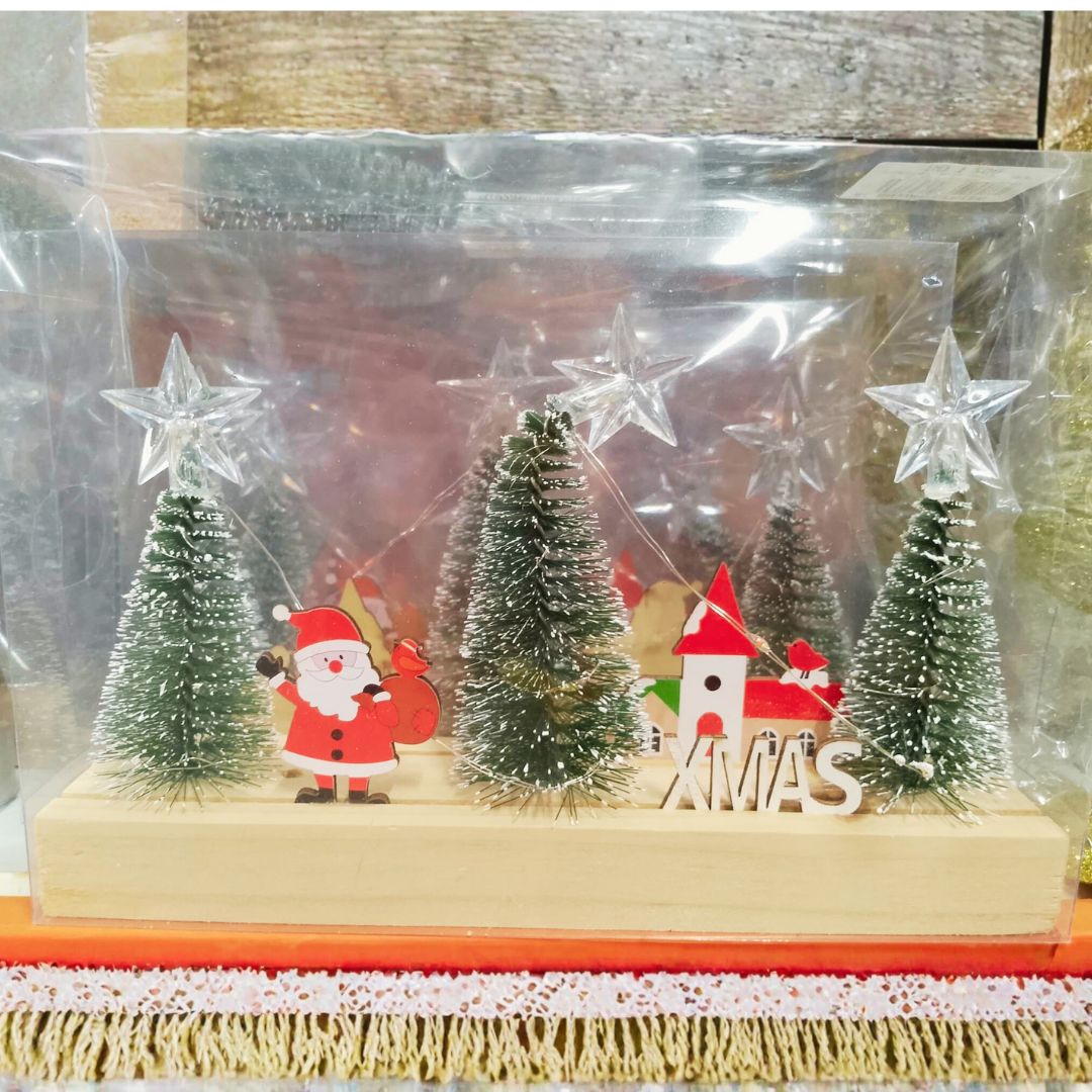 mini christmas village