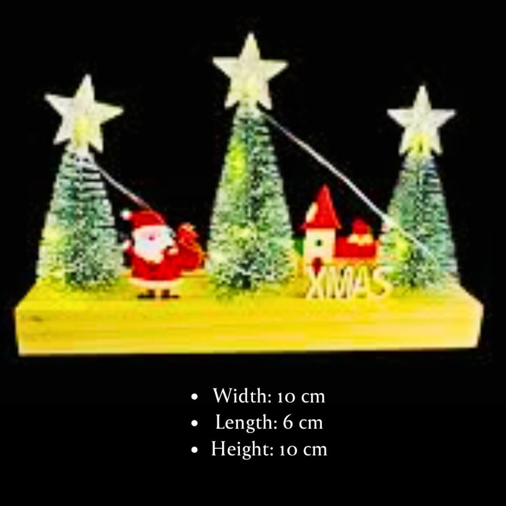 mini christmas village